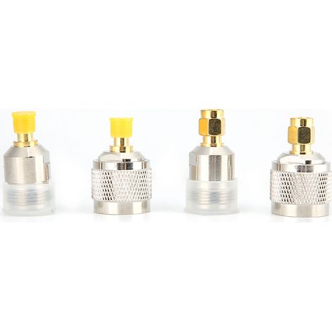 Kit de 4 connecteurs RF N-JK vers SMA-JK (1/5)