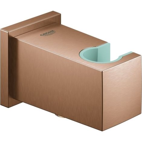 GROHE Raccordo a muro Euphoria Cube 26370 supporto doccia a parete warm sunset spazzolato, 26370DL0