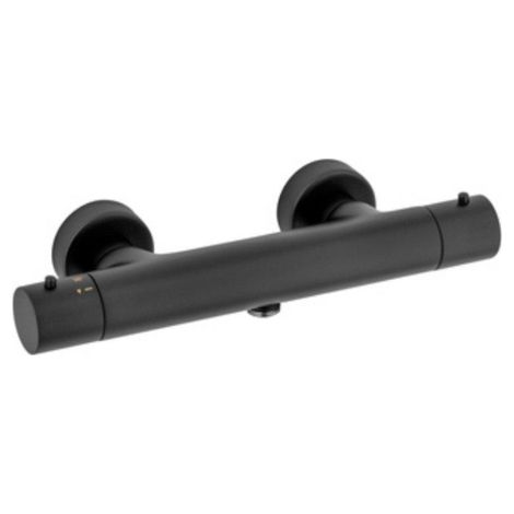 Plieger Napoli mitigeur de douche thermostatique noir mat (1/3)