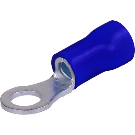 Cosse à oeillet isolée pour section 1,5 - 2,5 mm²