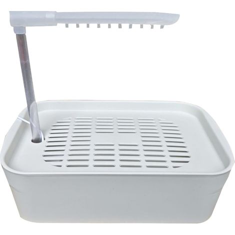 Douche d'oiseaux, bain pour perroquets Douche automatique pour oiseaux d'animaux de compagnie - Alimenté par USB Lovebirds Baignoire Fontaine Accessoires pour la salle de bain intérieure (1/5)