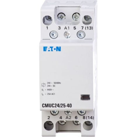 Contactor modular 25A 4Z 0R 24V ACDC CMUC242540 137308