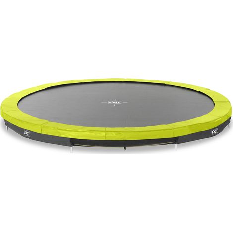 EXIT Silhouette Ground Sports Trampoline 12ft – Green