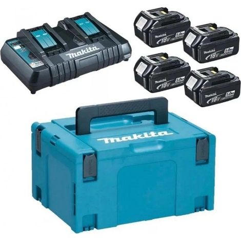 18V MAKPAC STROMSET (4BL1850+DC18RD)