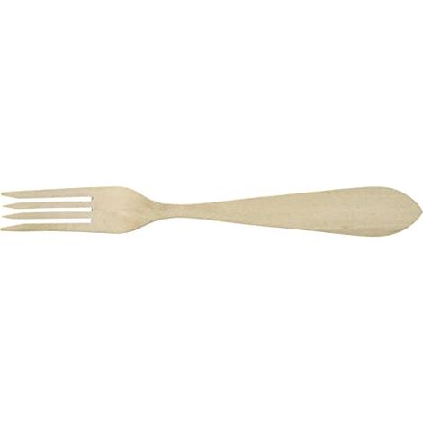 Forchetta da portata in legno 30 cm Metaltex Kitchenware (1/4)