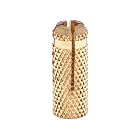 M10 Anchor Anchors Brass Fixing Drop in Anchors Brass Wall Anchor for Anchor in Concrete Masonry Bricks, Natural Hard Stones (1/3)