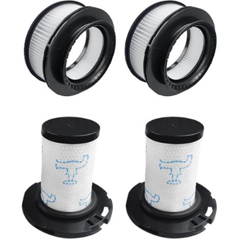 4 Filtration Kits for Rowenta X-Force Flex Vacuum Cleaners 11.60, 12.60, 14.60, and 15.60 for RH98xx (Replacement Post-Motor Filter ZR009008 and Separator Foam Filter ZR009007) (1/3)