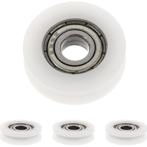 Stück Nylon U Nut Gleitrolle 21mm für Gewächshaus