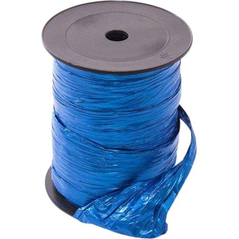 Rocchetto di nastro blu lucido, 50 m (kit da 3)
