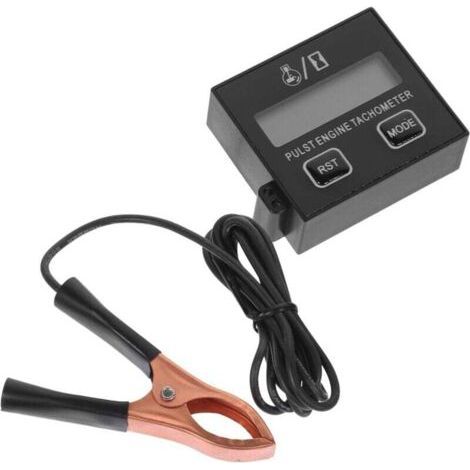 Digital tachometer for lawn mowers, ATVs, chainsaws and generators for convenient use (1/4)