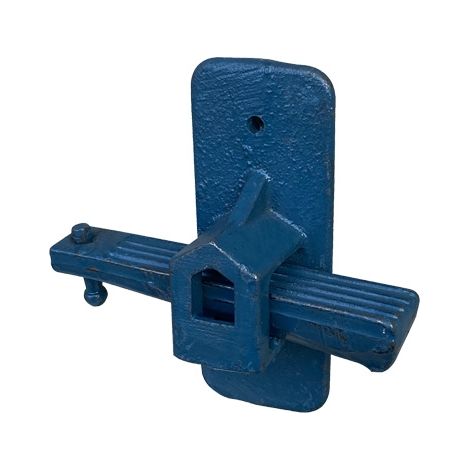 Moncoffrage – Verrou de coffrage type RAP peint pour fer à béton Ø 6 à 11 mm – Acier embouti – Dimensions 110 x 42 mm – Poids 0,450 Kg
