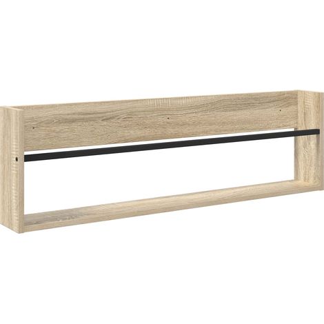 Maison Exclusive - Scaffale per riviste Rovere Sonoma 100 x 12 x 30 cm