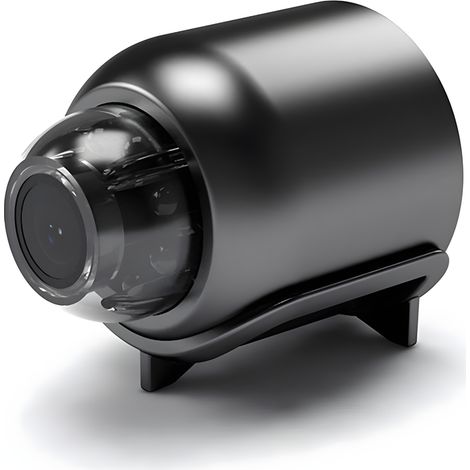 Mini Wi-Fi surveillance caméra avec 140° wide-angle objectif, IR nuit vision, motion detection, cloud rangement, secure données encr (1/5)