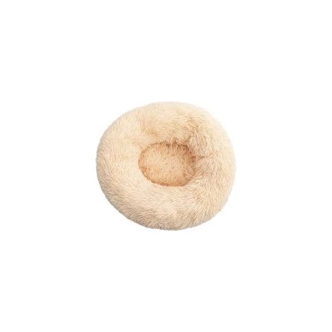 Coussin moelleux lavable pour chat et chien, abricot, 40 cm –