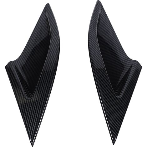 2 pièces de garniture de phare antibrouillard avant style fibre de carbone, cadre de phare antibrouillard en ABS pour Accord 2023 (1/5)