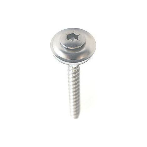 Scatola da 100 viti per legno Torx in acciaio inox Rondella in acciaio inox BWK FRANCE - 20 mm - Ø 4,5x35 - 1000002696 (1/2)
