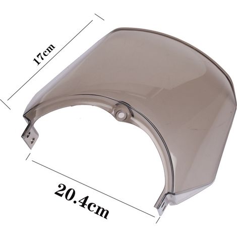 Suitable for modifying Yamaha YBR125 motorcycle parts: round headlight, fairing, windscreen and Sky Sword off-road. (1/5)