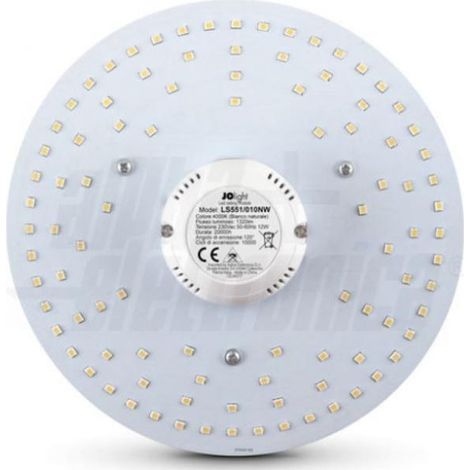 Circolina led alpha elettronica 12w 4000k diametro 12cm - ls551/010nw (1/2)