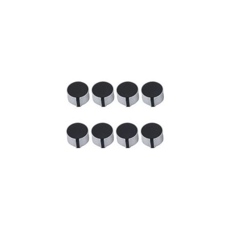 Juego de 8 perillas para estufa de gas, 8 mm, perillas para cocina, accesorios de cocina (1/5)