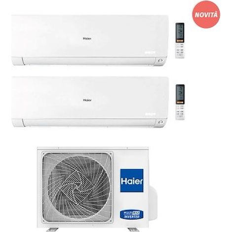 HAIER Condizionatore dualsplit Flexis Plus 9000+9000 BTU codice prod: as25s2sf1famw3(x2) 2u40s2sm1fa (1/5)