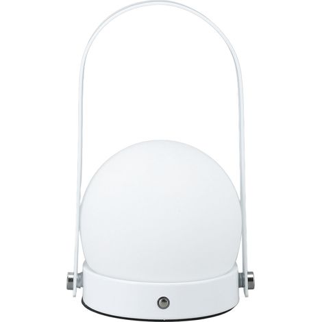 Lanterne LED portable, 3 températures de couleur, intensité variable, rechargeable, lampe de table pour chambre, intérieur et extérieur, blanche (1/5)