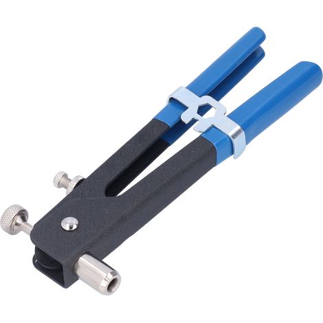 Pince à riveter manuelle avec inserts écrous, kit outil de rivetage, clé à douille intégrée (1/5)