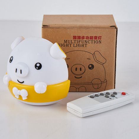 Veilleuse télécommandée pour chambre, lampe de chevet, lampe d'allaitement, à brancher, veilleuse, lumière douce, lampe de sommeil, lumière chaude + télécommande (1/4)