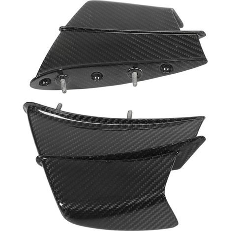 Ailerons moto carbone 3K, spoiler aile remplacement Ducati Panigale V4 V4S V4R 2018+, pack de 2 pièces, kit carénage aérodynamique (1/5)