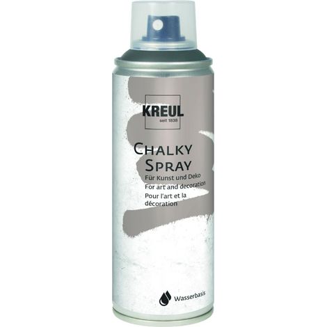 Kreul Chalky Spray volcanic gray 200 ml Künstlerfarben