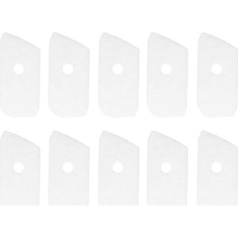 Filtres à air universels pour tronçonneuses Stihl 124L, 125L, 128L, 128CD, 128LD, 128LDX – Lot de 10 pièces en mousse lavable (1/5)