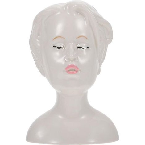 Vase en forme de visage humain (1 pièce) (1/3)