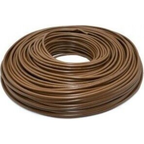 Cables besser 2x0,35mm costilla estrecha 100m marrón - frw/2-2x0,35/mar