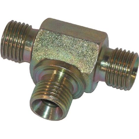 Adaptador M en "T" 3/8" BSP BURNETT & HILLMAN T06MBH (1/2)