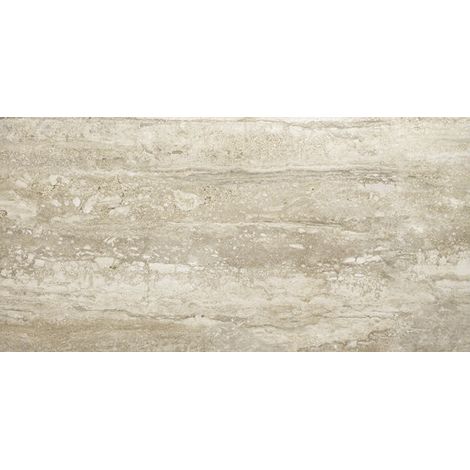 Carrelage effet marbre TRAVERTINO 120x60cm Travertino brescia - Brillant - boîte de 1.44 m2 120x60 cm Travertino brescia - Brillant / Poli - boîte de