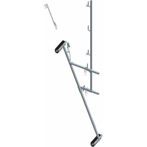 Pack garde-corps mobile sur rampant L 3m h 1,5m - DIMOS - 2000 mm