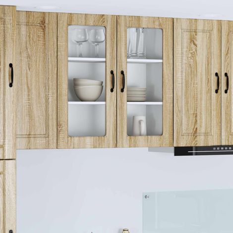 Küchenschrank Sonoma-Eiche 80 x 31 x 80 cm Holzwerkstoff