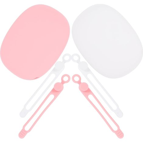 Organisateur de Câbles et Écouteurs en Silicone Portable, Étui de Rangement Polyvalent 2 Sets pour Voyage et Bureau, Protection Solide et Compacte (1/5)