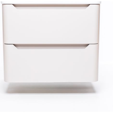 Some Meuble de Salle de Bain Case - 592x456x480mm - Beige - Design Moderne - Résistant à l'Humidité (1/5)
