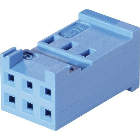 TE Connectivity Boîtier femelle pour câble série AMPMODU HE13/14 Nbr total de pôles 8 Pas: 2.54 mm 281839-4 1 pc(s) Q422351 (1/4)
