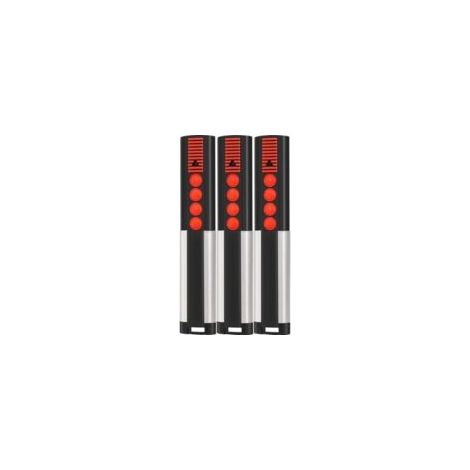 Set di 3 telecomandi a 868 MHz per cancelli e porte da garage, compatibili con i modelli 4020 TX03-868-4, 4026 TX03-868-2, 4020V000, 4026V000, 4 canali.