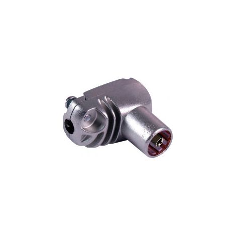 Conector Pro Easyf "Cei" hembra acodado y blindado, clase A+  Televes 52034