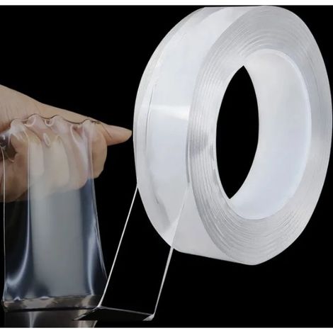 Bandes de calfeutrage transparentes autocollantes et imperméables pour salle bain cuisine baignoire toilettes 50 mm 3 m (1/5)