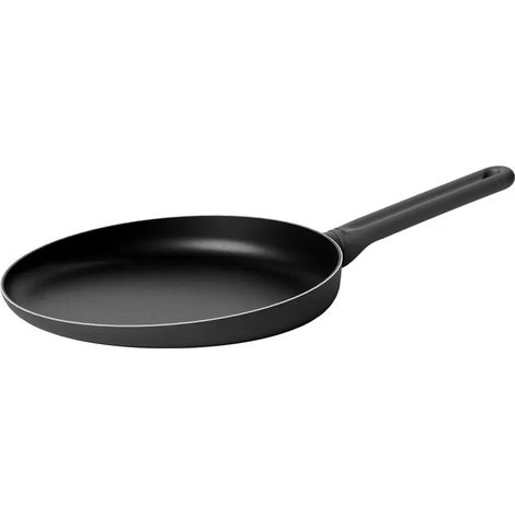 Crepiera Cook&Color Ø28 cm schwarz, antihaftbeschichtet, ergonomisch
