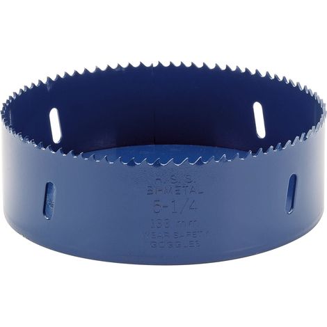 Scie-cloche en acier rapide 133 mm