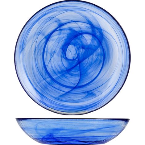 H&H 6 Piatti VTR Alabast Cobalt Fond 21