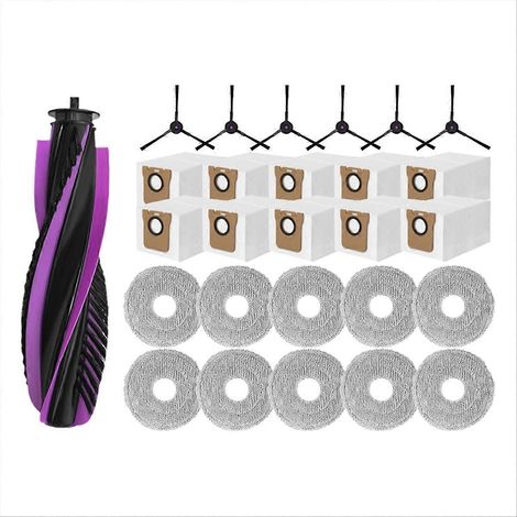 Pour P20 Pro aspirateur robot de rechange accessoires brosse principale et latérale chiffon de lavage sac à poussière (1/5)