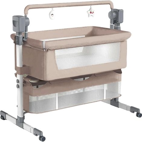Lit pour bébé, design de nid mobile, fonction de balancement doux (1/2)