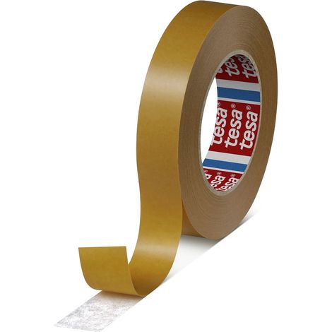 Nastro biadesivo in tessuto non tessuto Tesa per metallo e plastica, 25 mm x 50 m