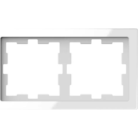 Merten Rahmen 2f.kristallws D-Life Glas MEG4020-6520 (1/2)
