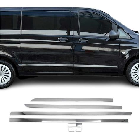 Garniture Baguette de porte latérale pour Mercedes Vito W447 double porte-L1/L2